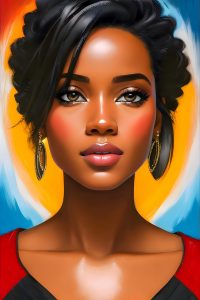 girl, american, cute, painting, women, portrait, women, women, women, women, women